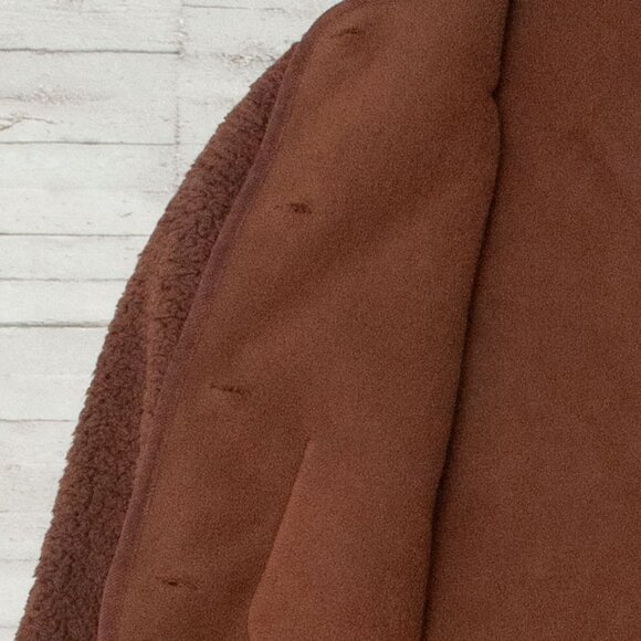 NWT J. Crew Sherpa Lady Jacket in Cocoa size L - Picture 9 of 13